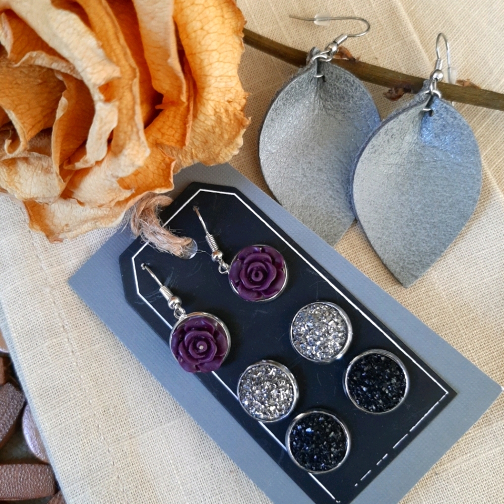 Earrings 4Pairs $15